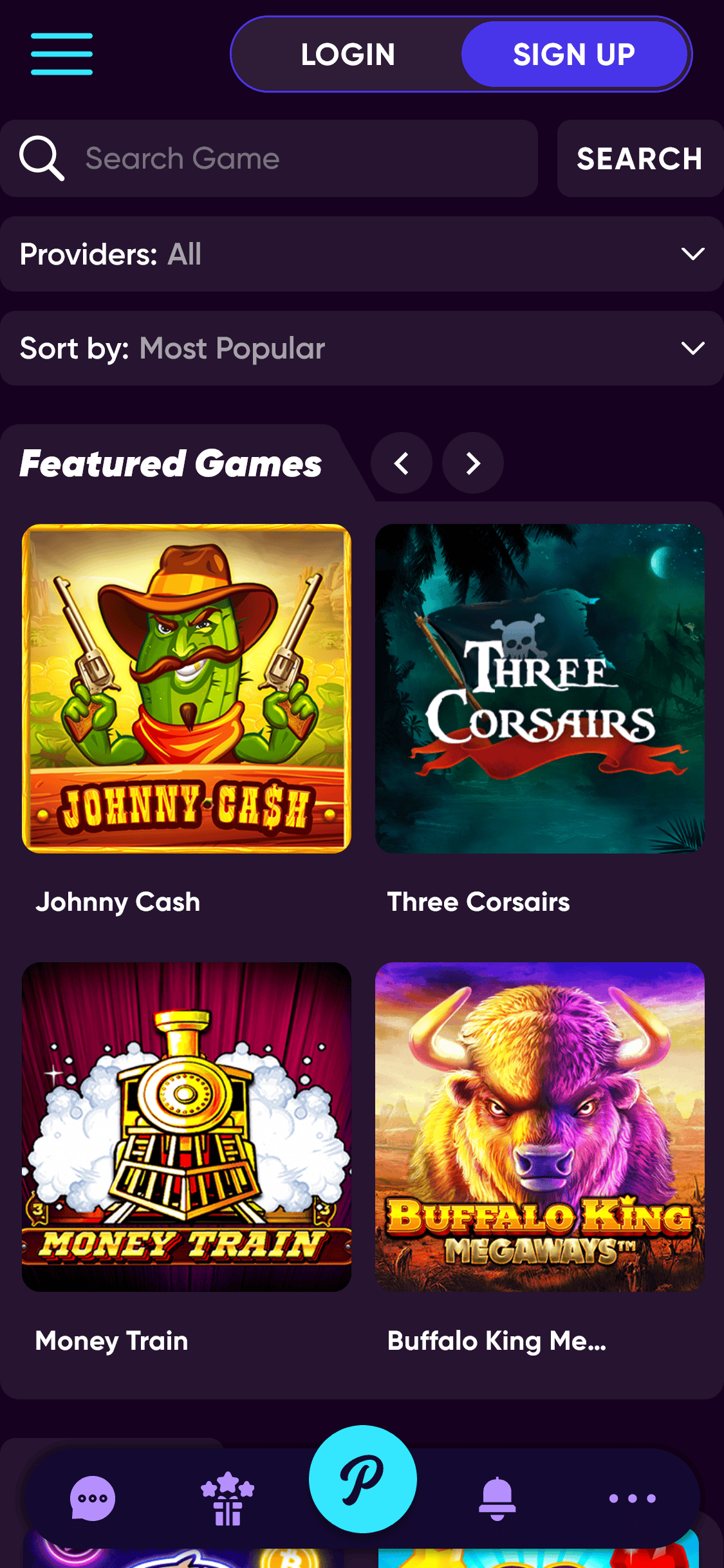 Blizz casino games