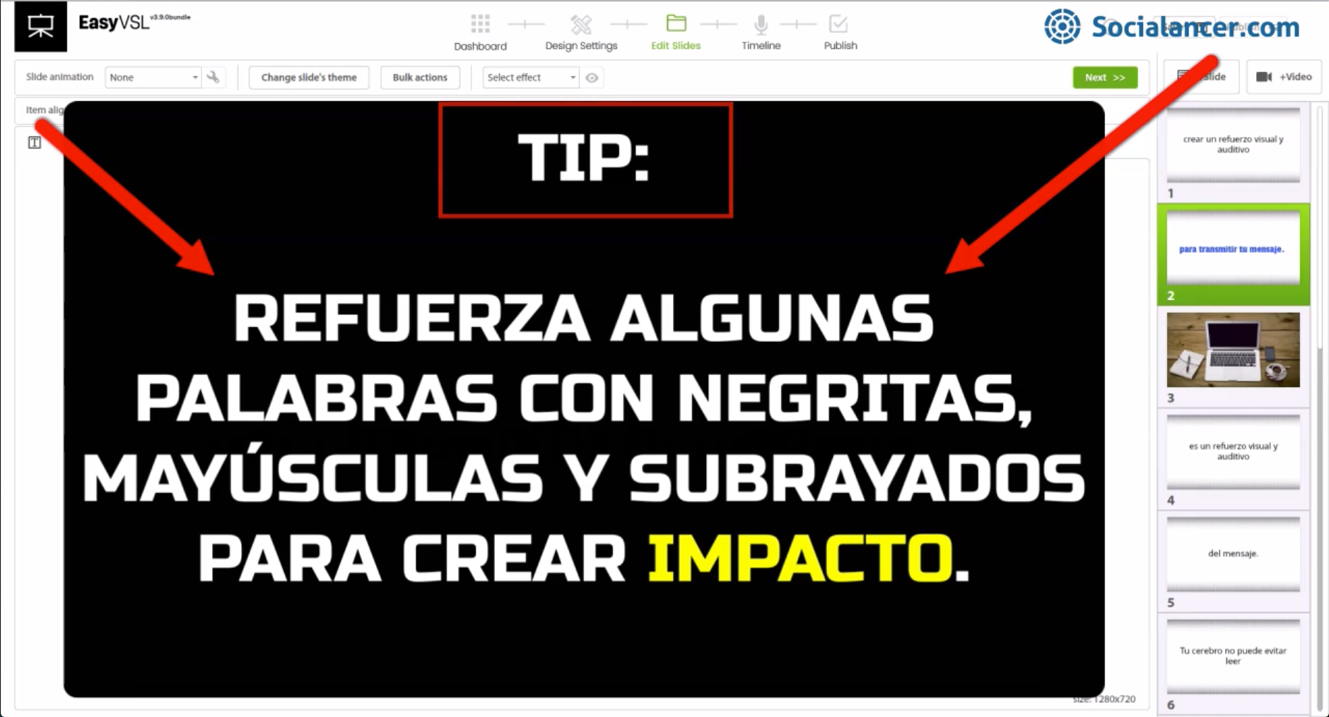 Activa las imágenes de tu email para ver la demo en español de EasyVSL