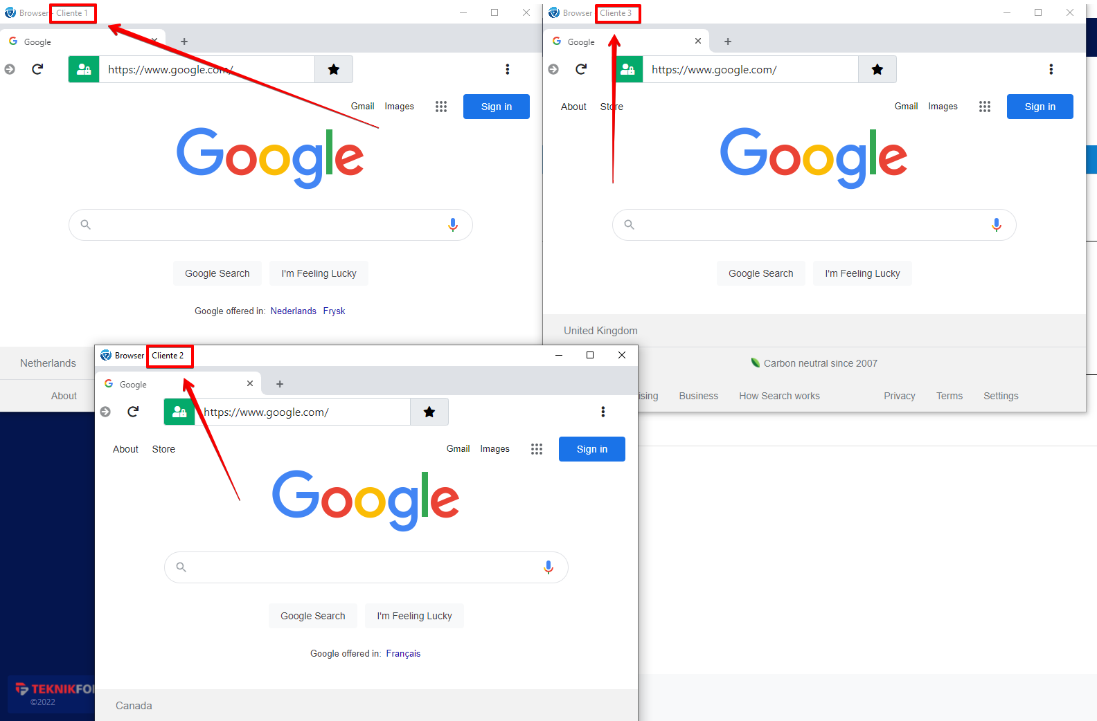 Activa las imágenes de tu navegador para ver cómo conectarte desde distintos países.