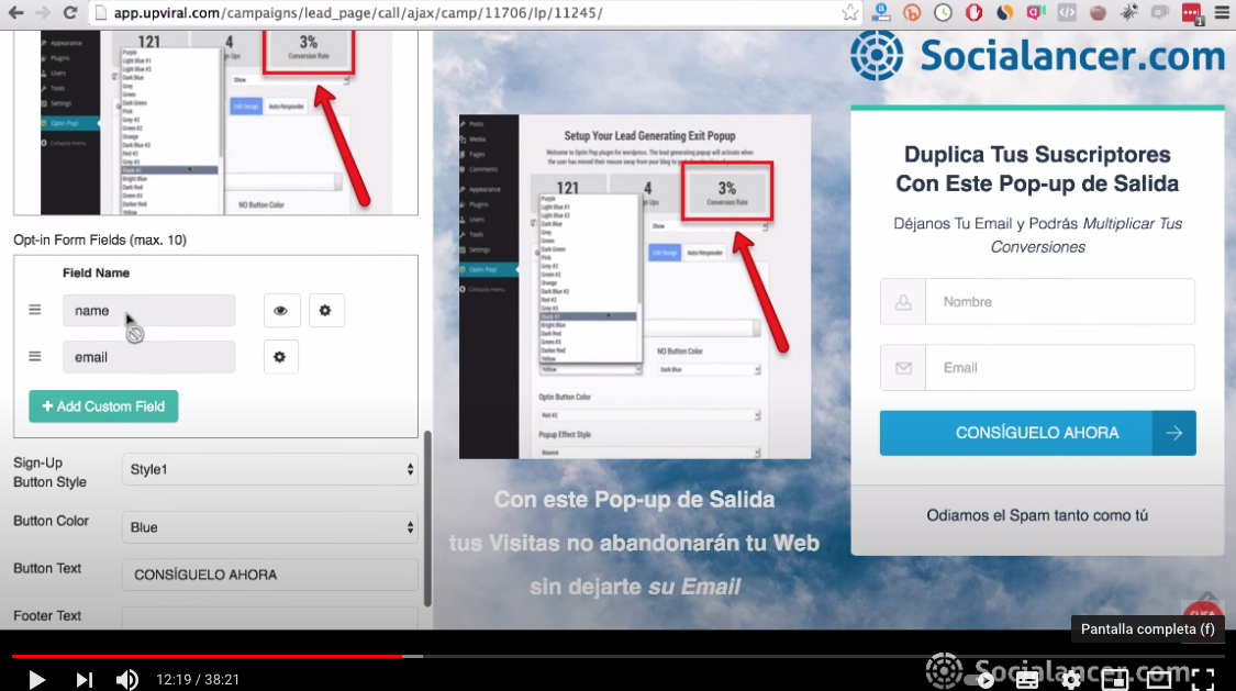 Activa las imágenes de tu email para ver lo que puedes hacer con UpViral