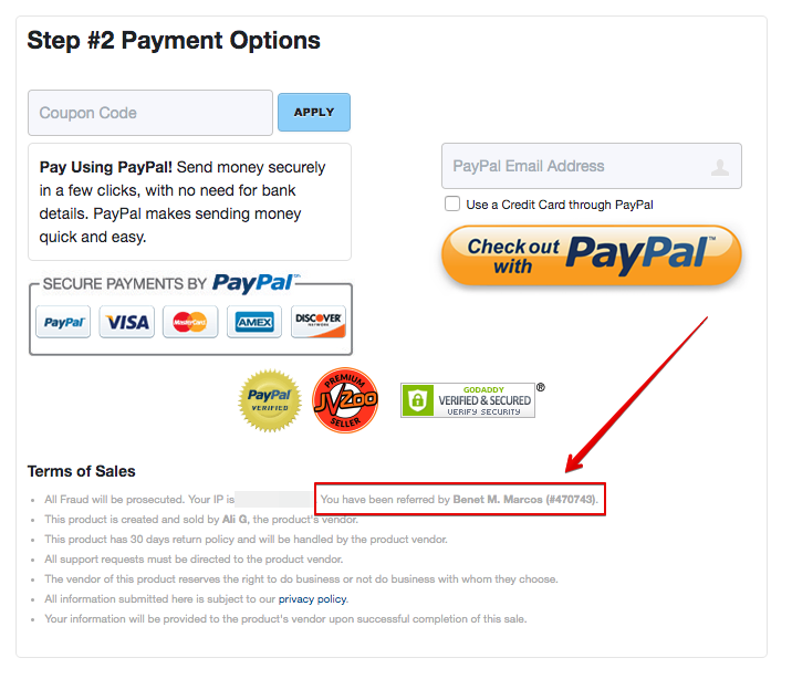 Activa las imágenes de tu email para ver lo que te tiene que aparecer en la página de pago.