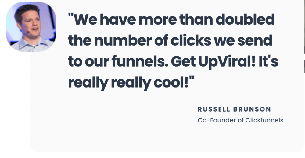 Activa las imágenes de tu email para ver lo que dice Russel Brunson, de ClickFunnels.
